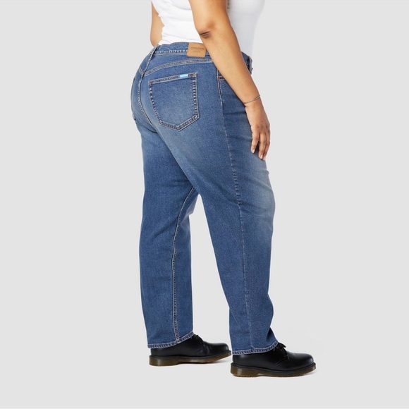 Women’s DENIZEN from Levi's Plus Loose Fit Full Straight Jeans 18 - Picture 2 of 3